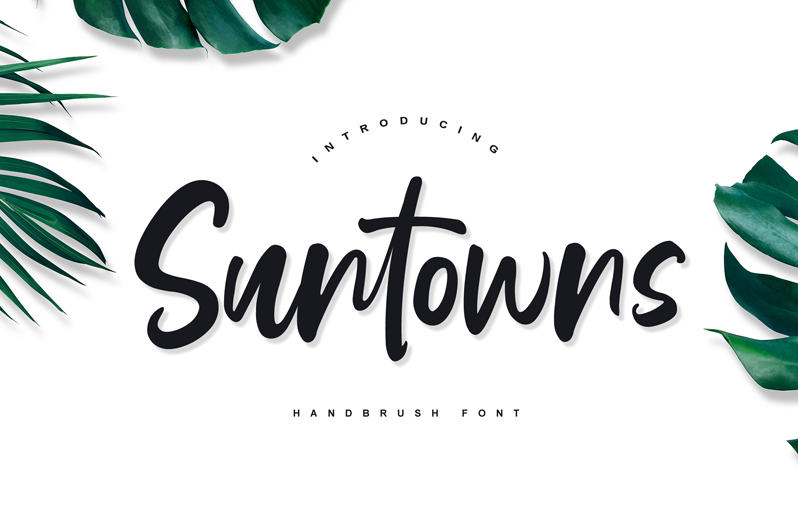 Font Suntowns